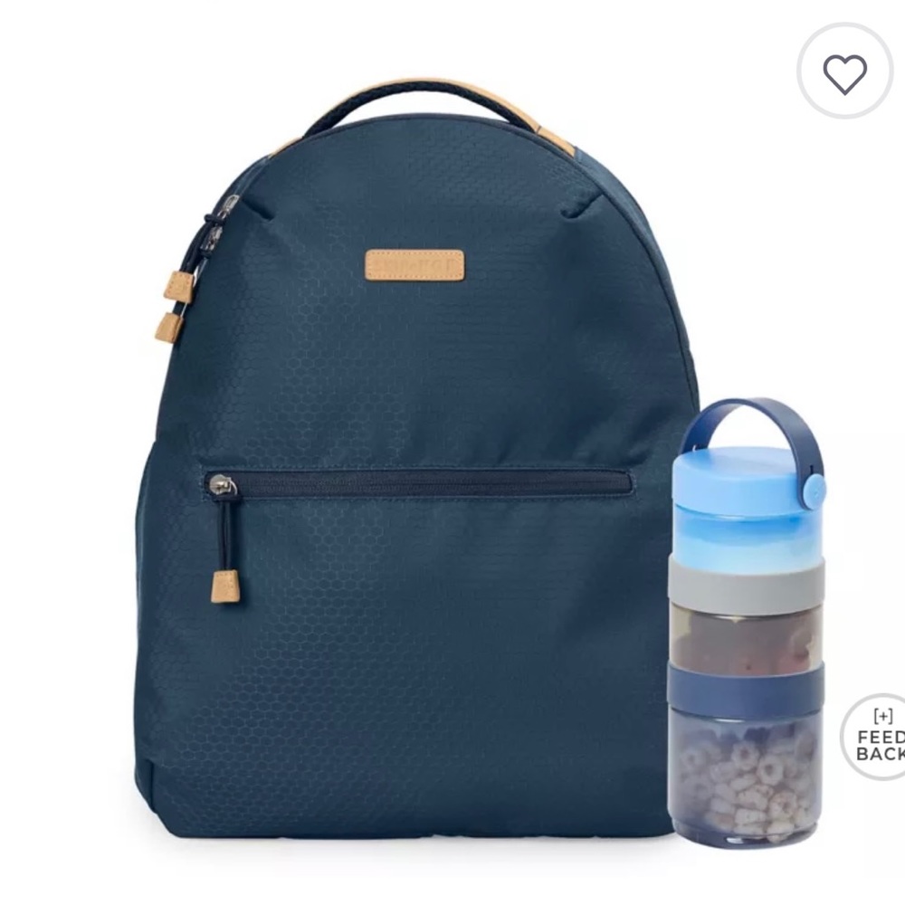 Skip Hop Go-Envi diaper bag, blue, new with tags